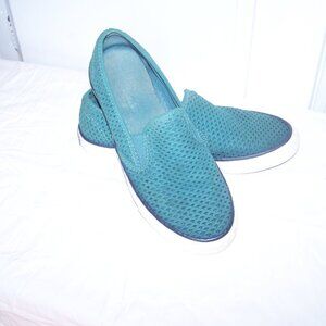 Dark Teal Sperry Loafers Sz 7.5